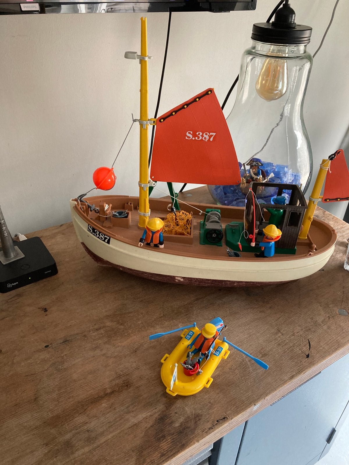Playmobil 3551 viskotter sussanne, Ophalen, Gebruikt