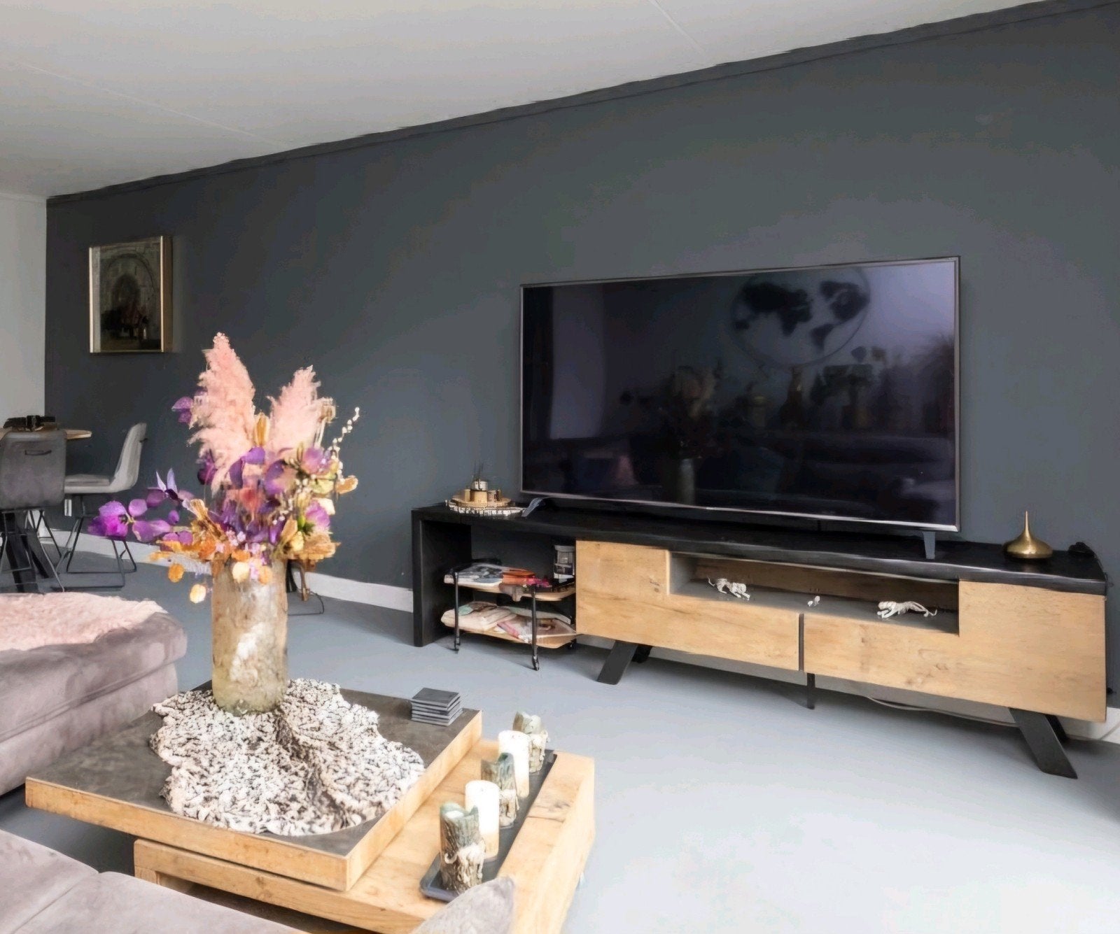 Woonkamer; Xooon Vinovo (dressoir, tv-dressoir, salontafel), Ophalen