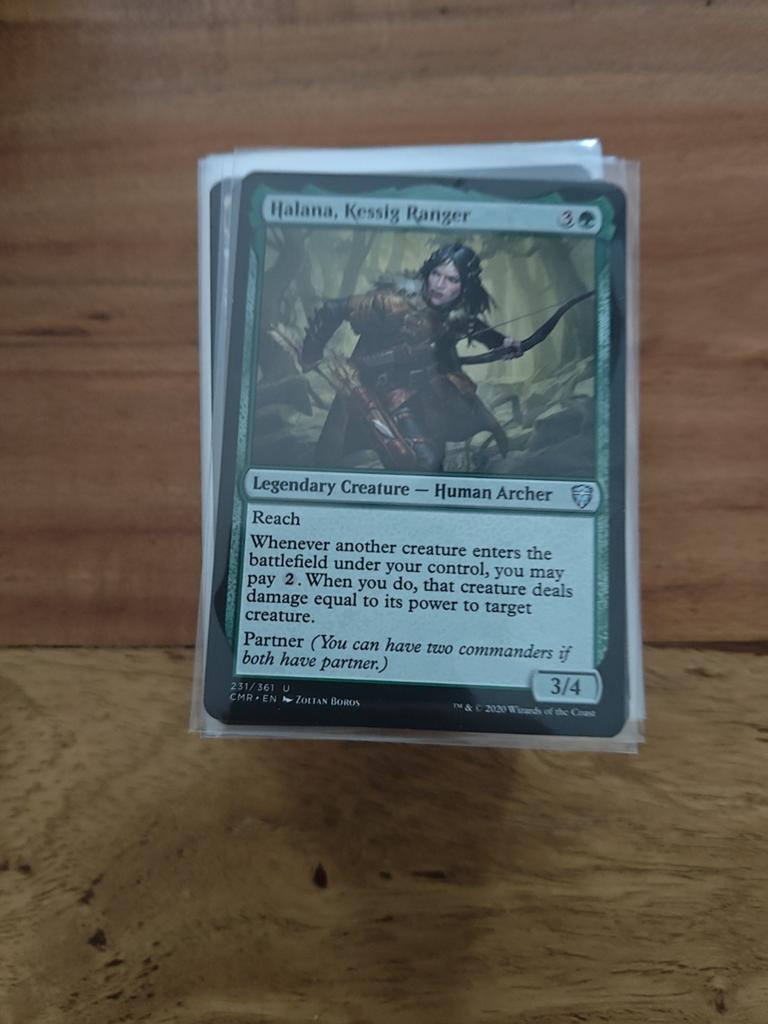 Halana kessig ranger commander deck, Hobby en Vrije tijd, Verzamelkaartspellen | Magic the Gathering, Ophalen of Verzenden, Zo goed als nieuw