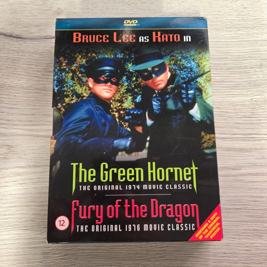 Green Hornet & Fury of the Dragon (Bruce Lee) 4 = 3 ACTIE, Vanaf 16 jaar, Ophalen of Verzenden, Zo goed als nieuw