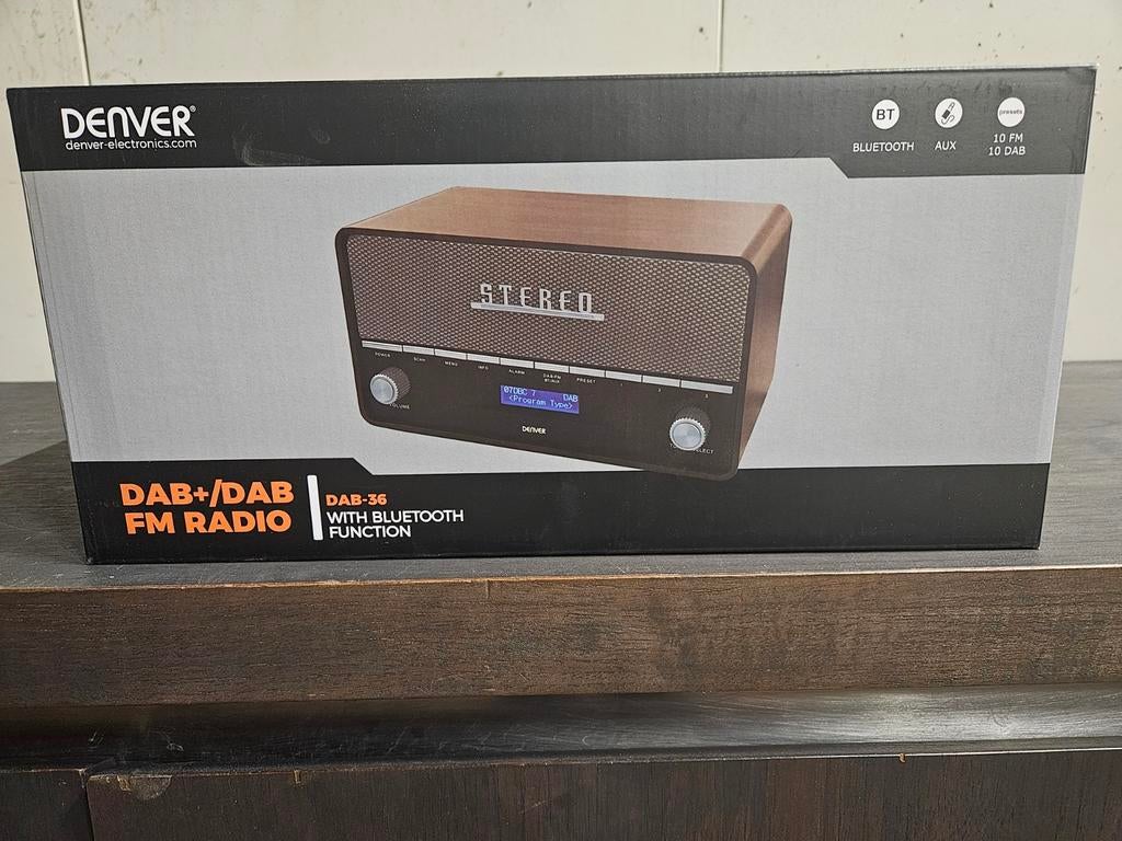 Denver DAB-36 radio, Ophalen of Verzenden, Nieuw, Radio