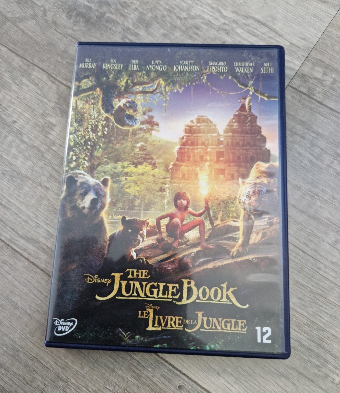 dvd film disney live action the jungle book kinderfilm, Verzamelen, Ophalen of Verzenden, Overige figuren, Zo goed als nieuw, Overige typen