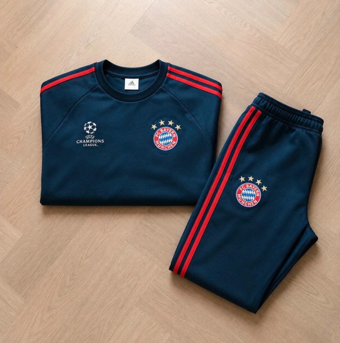 Bayern München Adidas Tracksuit Champions League 2013-2014 S, Maat S, Ophalen of Verzenden, Zo goed als nieuw, Trainingspak