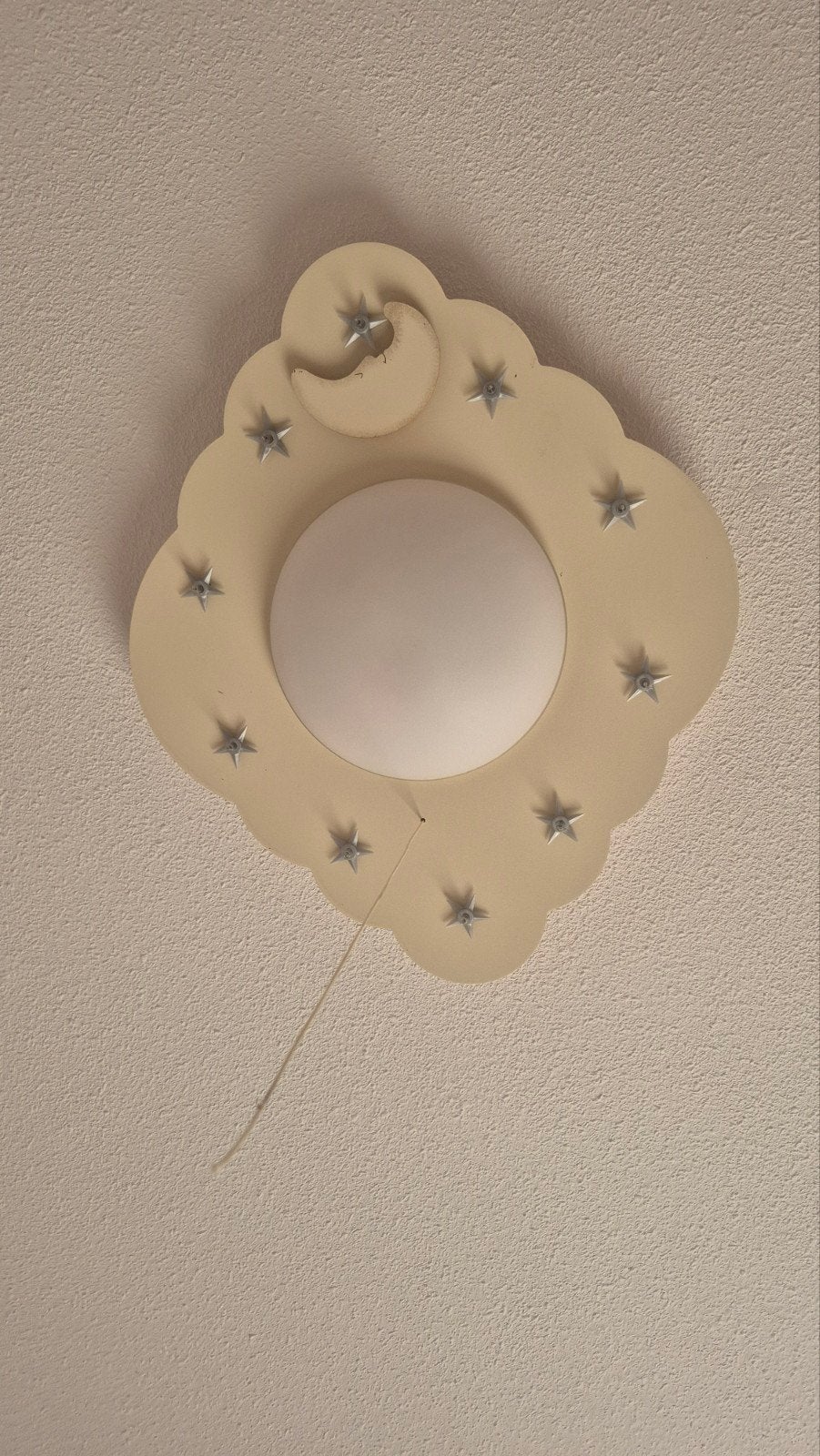 Plafonniere lamp met sterretjes, Ophalen of Verzenden, Lamp
