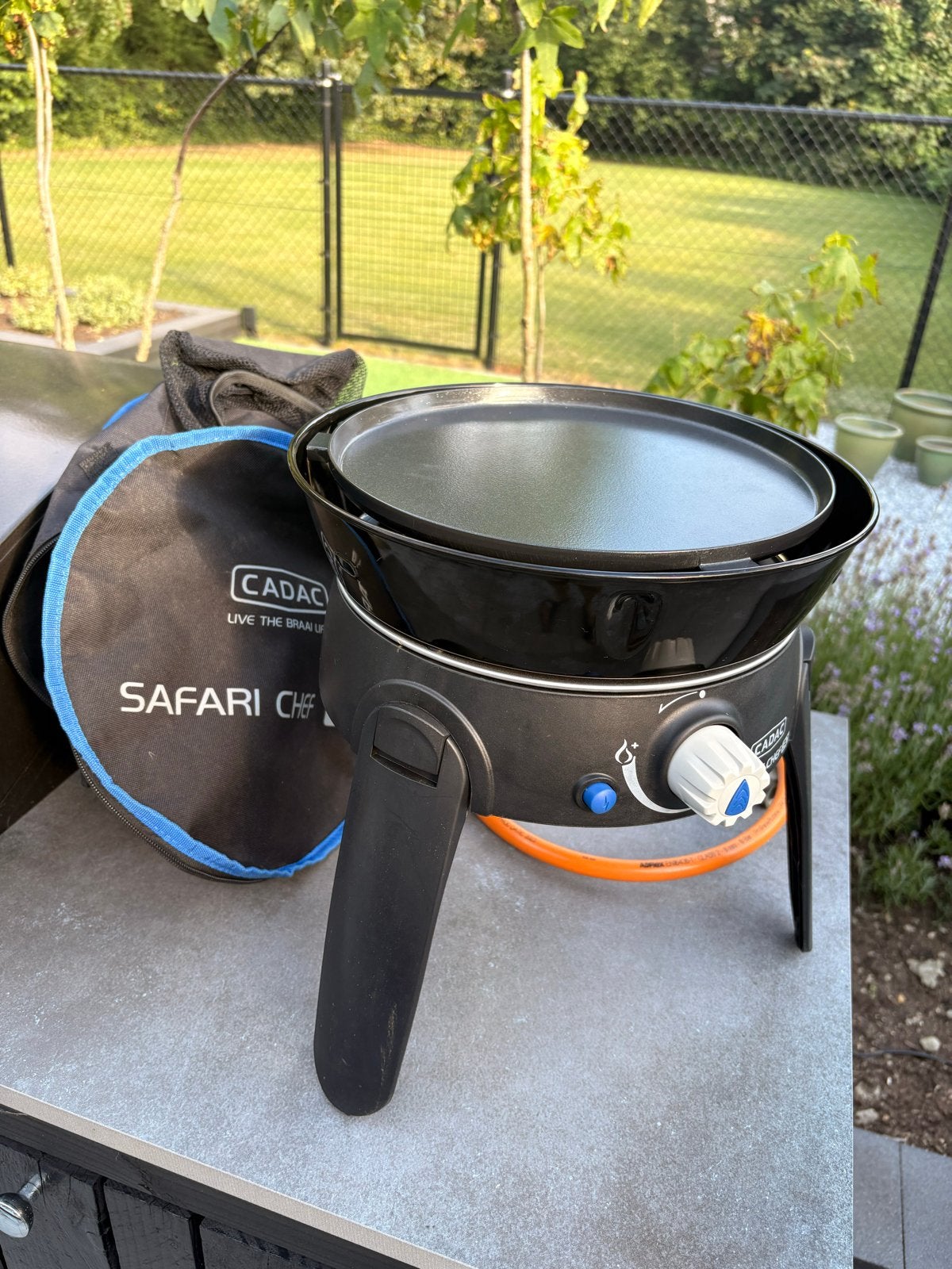 Cadac Safari Chef 30 LP Gasbarbecue, Ophalen, Zo goed als nieuw