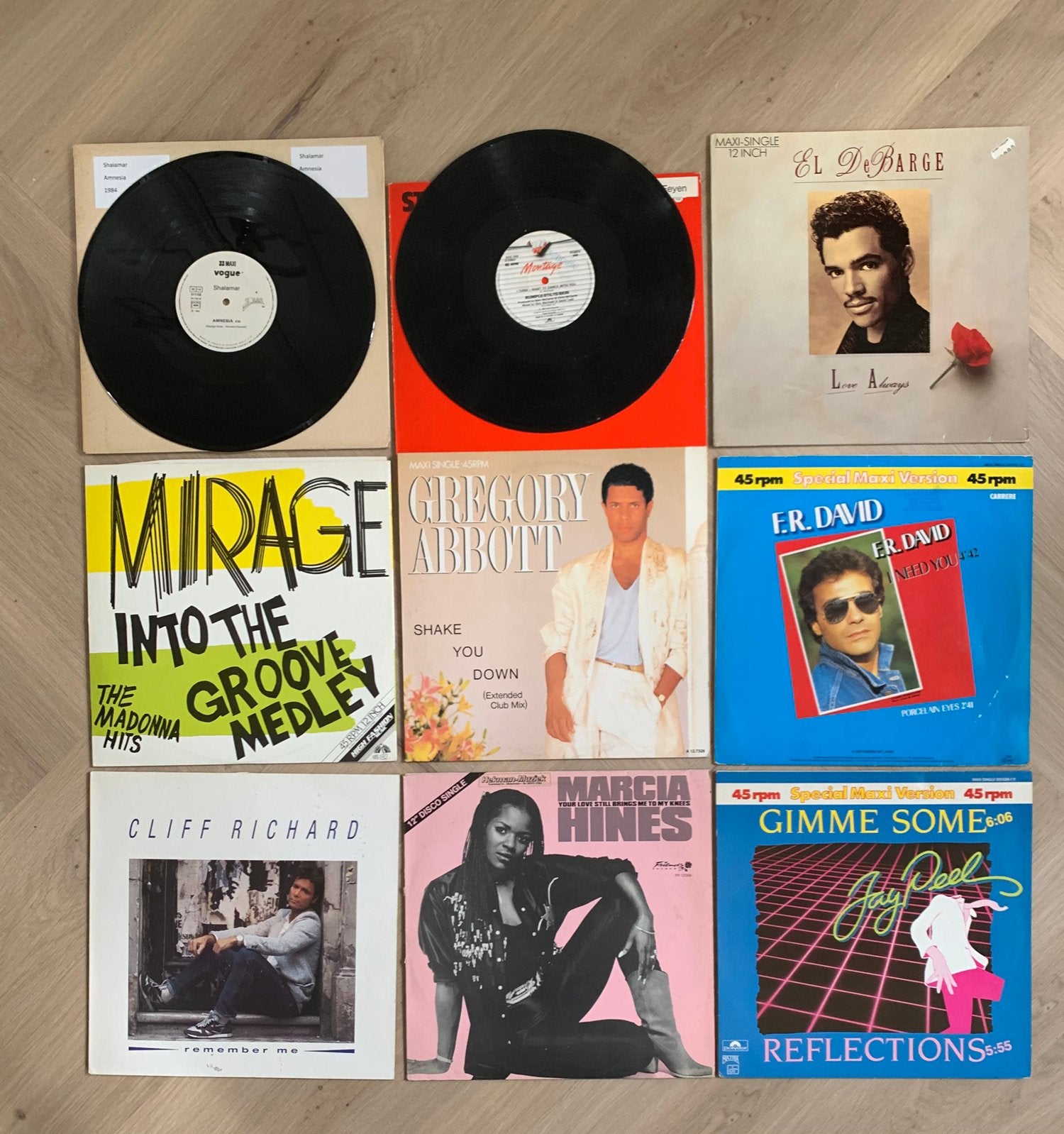 Partij 27 maxi singles vinyl 12”, Ophalen of Verzenden, Gebruikt, 12 inch