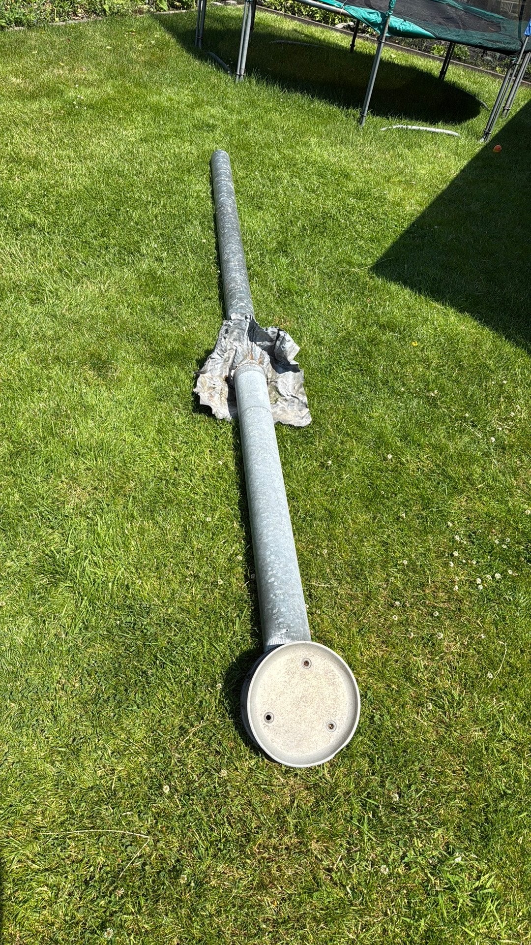 Pellet of gas kachel afvoer. 4m. 100/130mm, Huis en Inrichting, Kachels, Ophalen, Gebruikt, Inbouw, Overige soorten