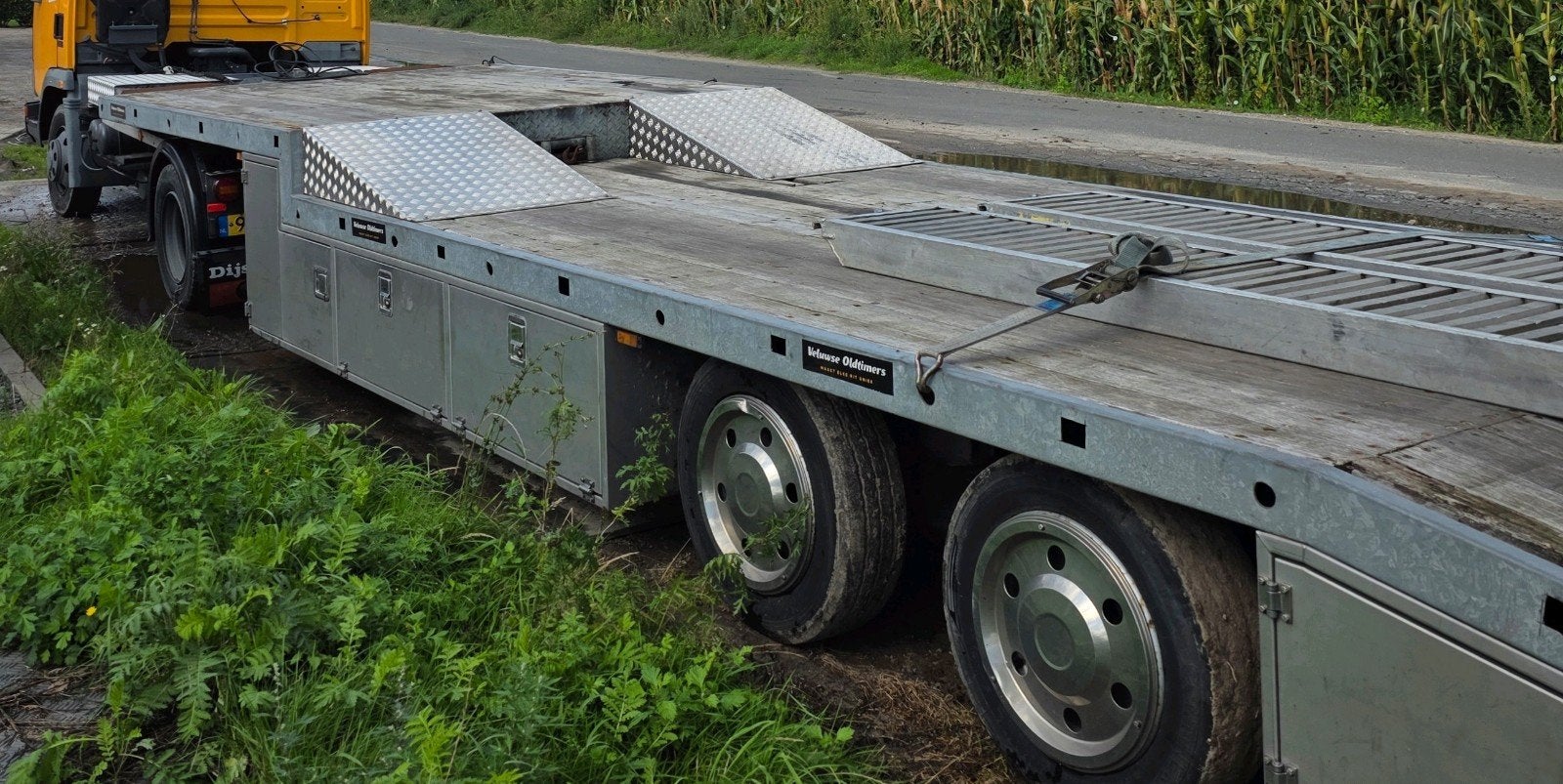Autotransporter 8,5M | 7500kg laadvermogen | luchtvering, Ophalen
