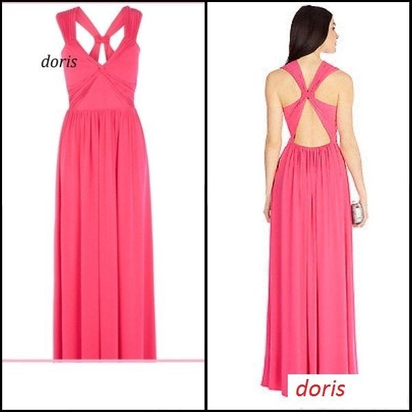 maxi jurk merk Coast maat 16/44 kleur scherpe roze, Maat 42/44 (L), Ophalen of Verzenden, Zo goed als nieuw, Roze