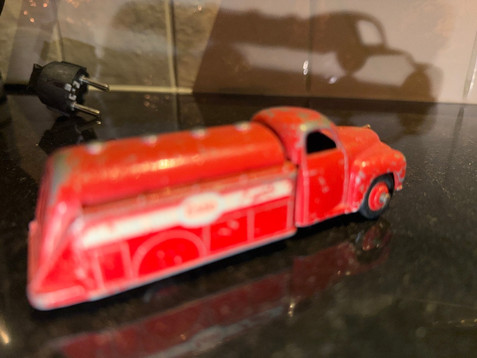 Dinky Toys Studebaker Tanker Esso - Originele Staat, Gebruikt, C, Cc, Dinky Toys