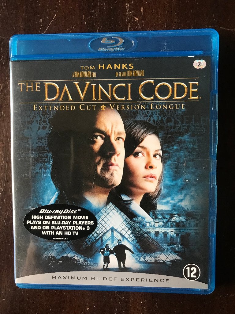 The Da Vinci Code ( 2 Blu Ray Box ), Film, Actie, Ophalen of Verzenden, Zo goed als nieuw