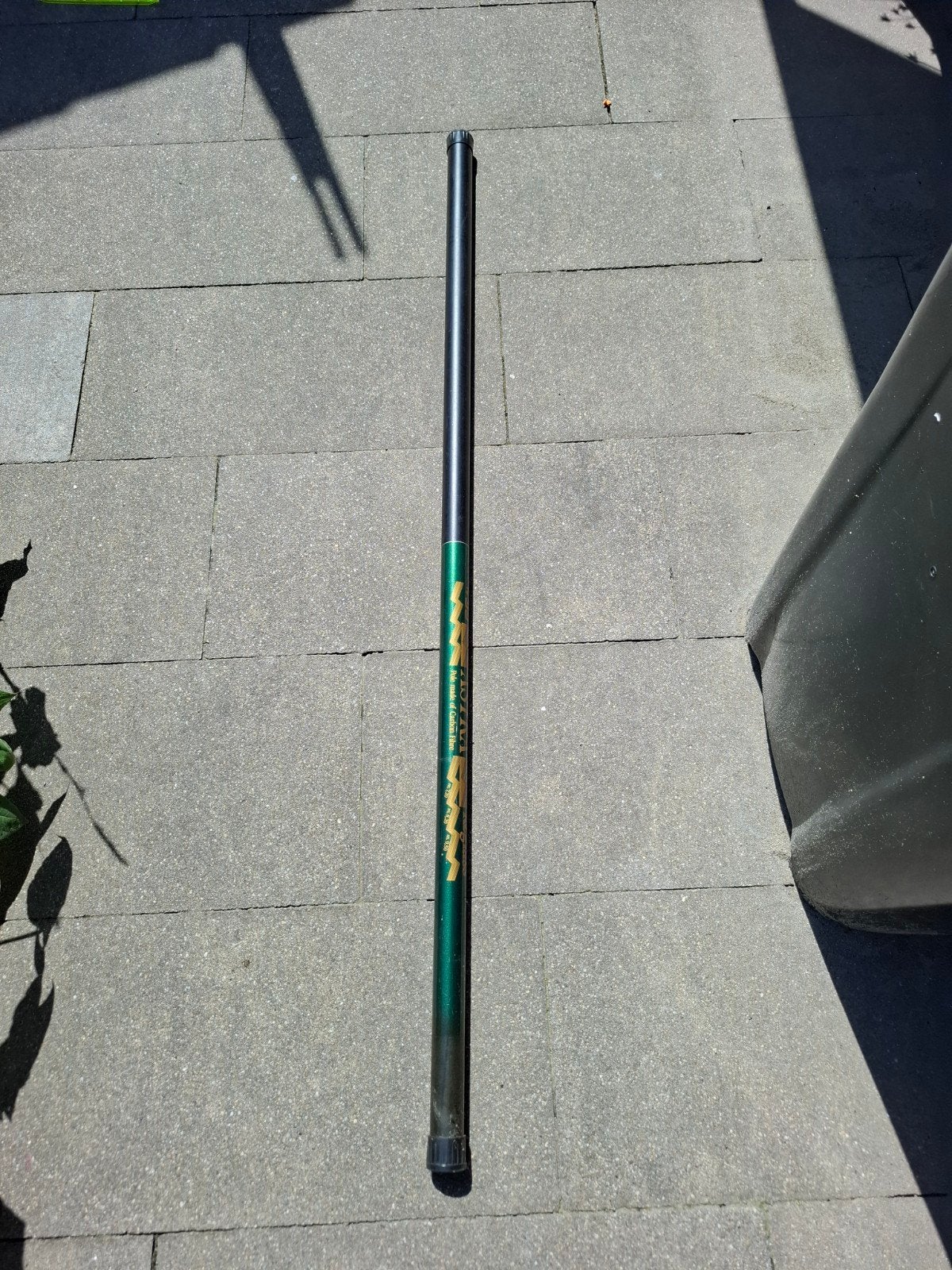 Vaste hengel van carbonvezel - 7.20m, 8.20m, 9.50m, Ophalen of Verzenden, Gebruikt, Vaste hengel