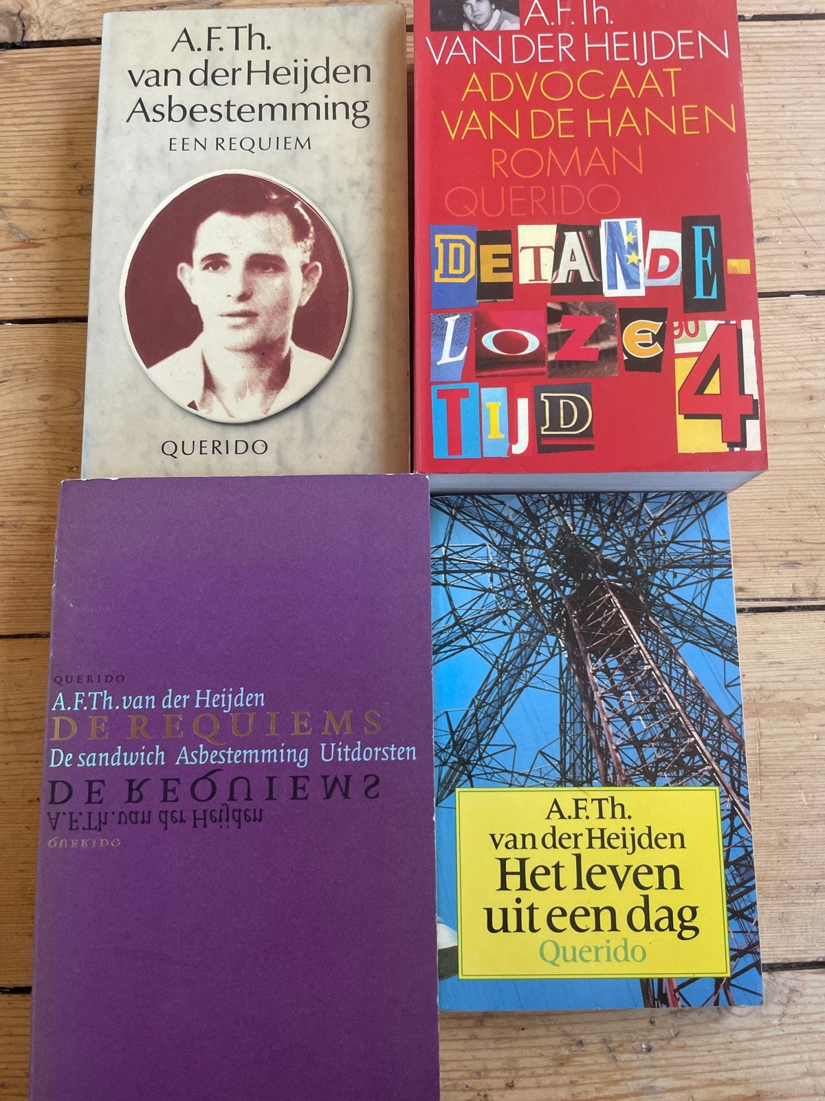 A.F.Th. van der Heijden - 4 boeken, Ophalen of Verzenden, Zo goed als nieuw
