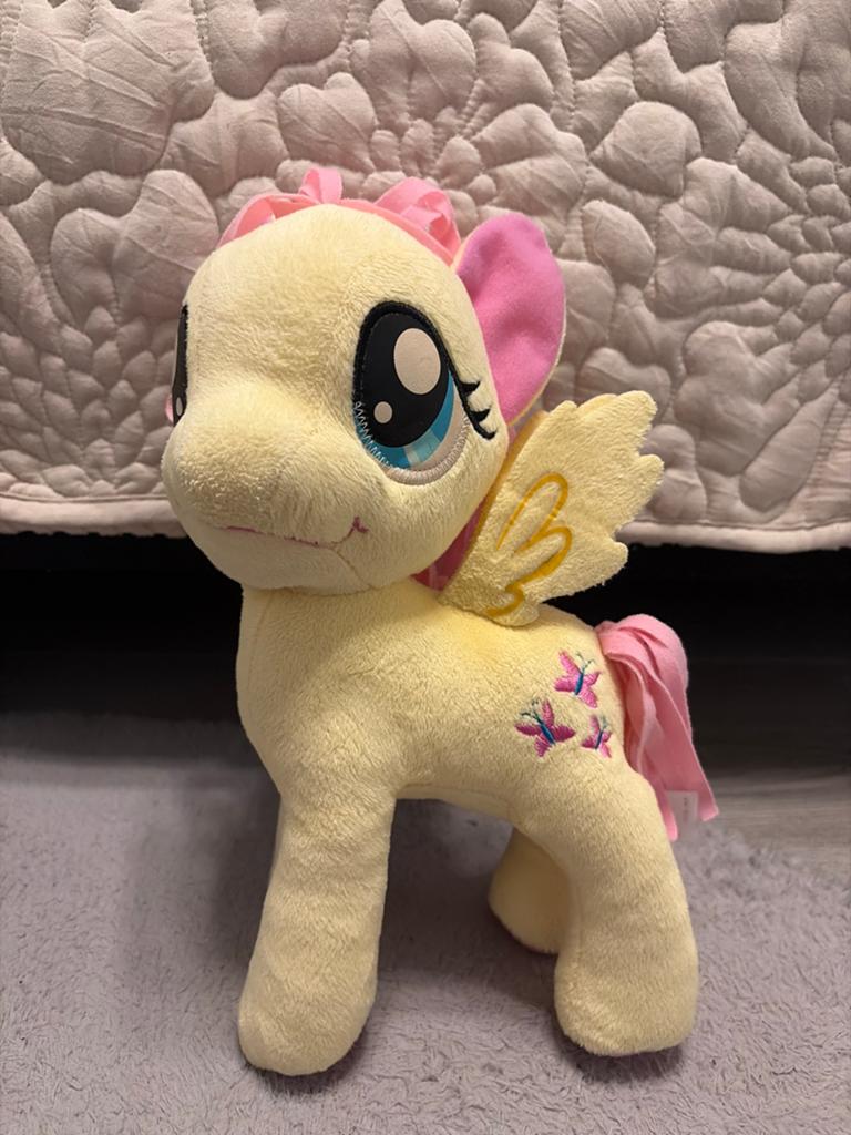 My Little Pony Fluttershy knuffel, Overige merken, Overige typen, Ophalen of Verzenden, Middelgroot (20 tot 80 cm)