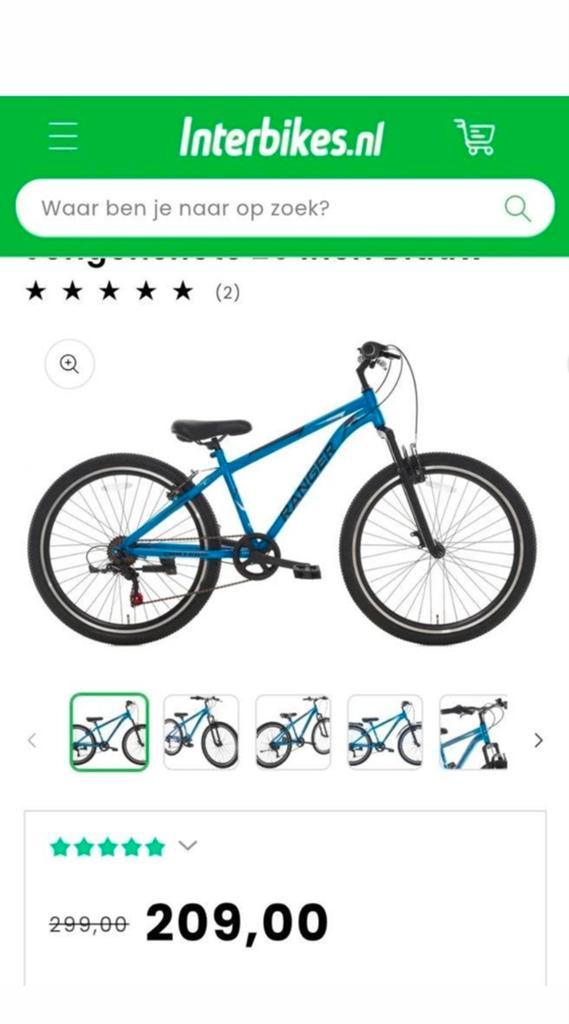 Mountain bike, Ophalen, Overige merken