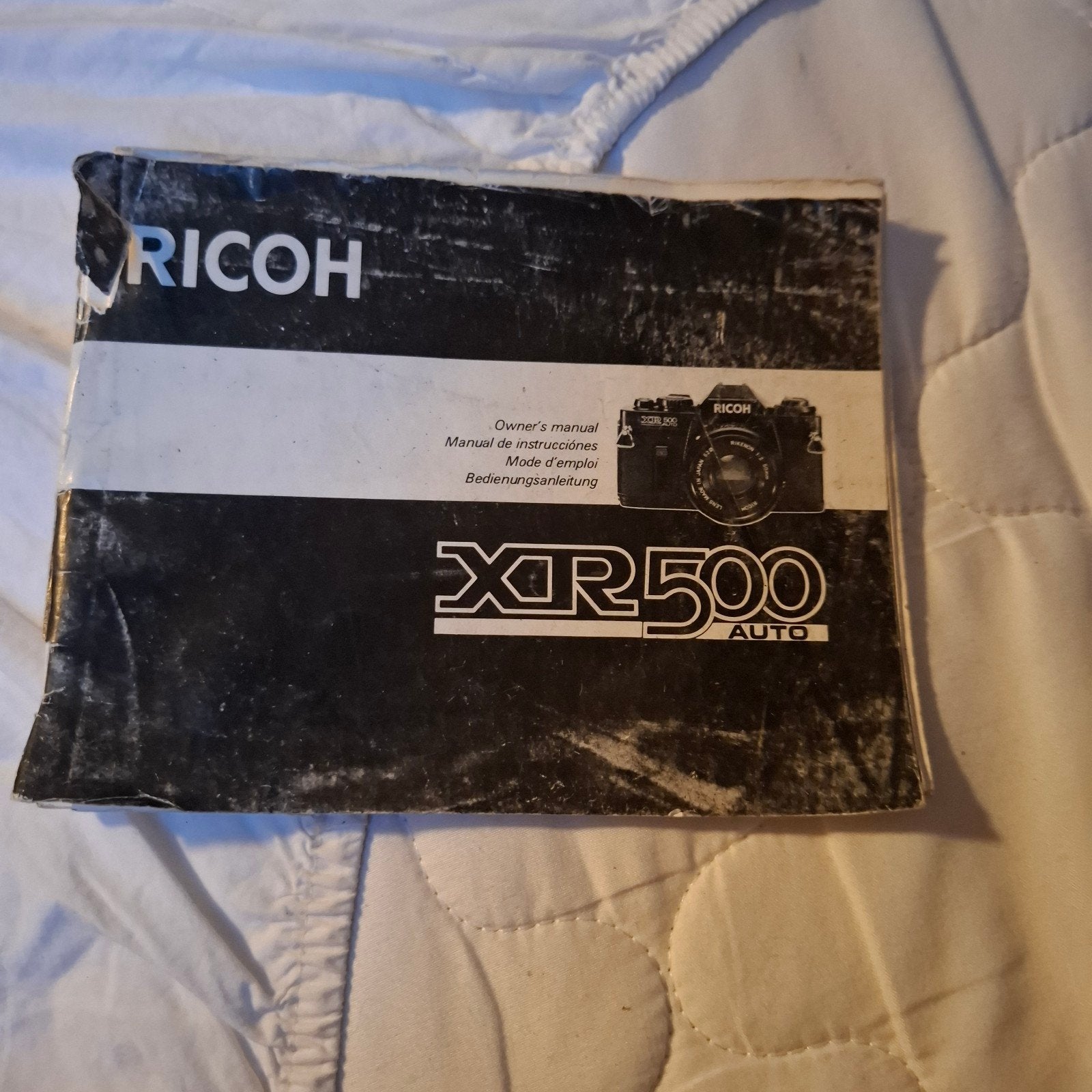 Ricoh XR 500 Auto Spiegelreflexcamera met Albinar lens, Ophalen of Verzenden