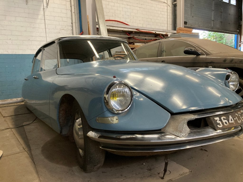 Citroen DS 1959 Bleu Monte Carlo Project maar kogelhard!, foto 4