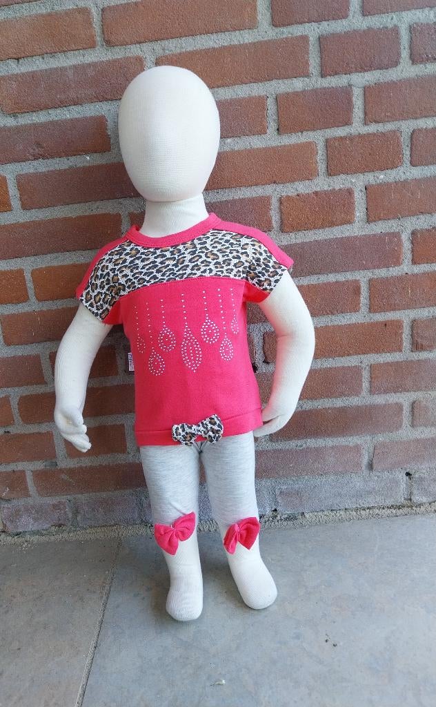 2 Delige set Million donker roze maat 62 NIEUW, SO, Nieuw, Setje, Info@juniorcompany.nl