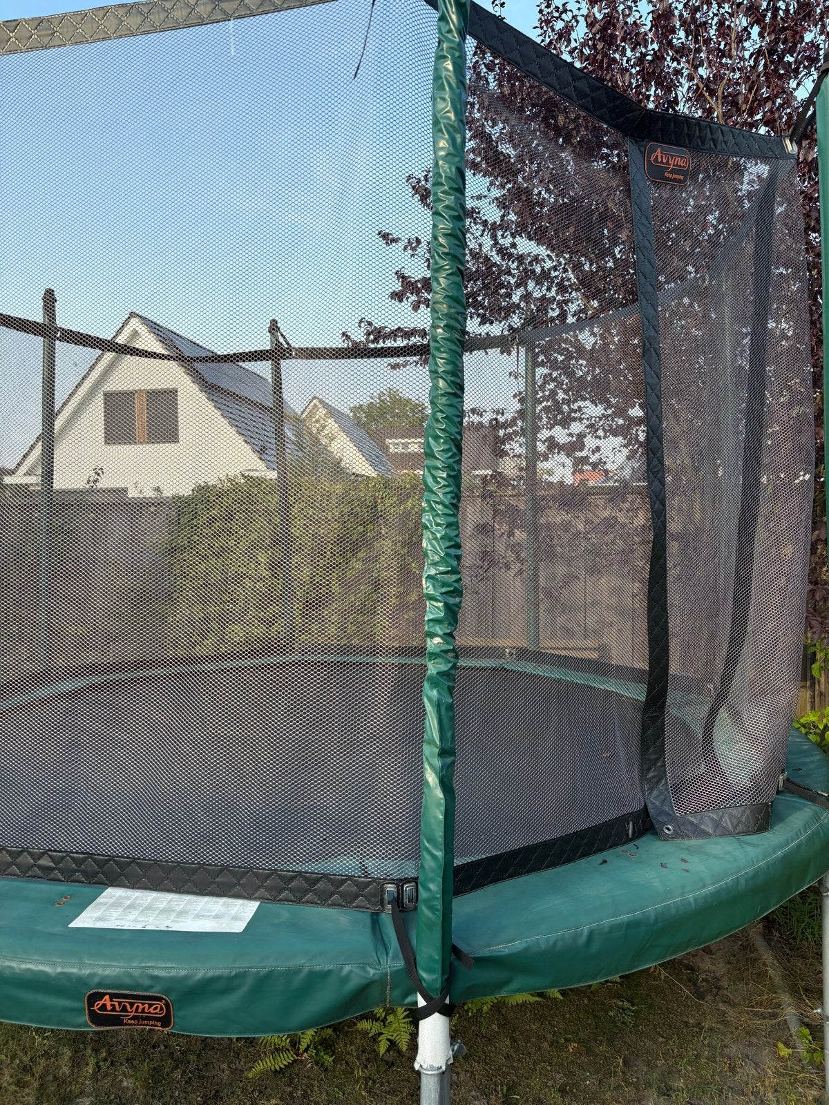 Avyna Proline Trampoline rond 365 cm, Ophalen, Gebruikt