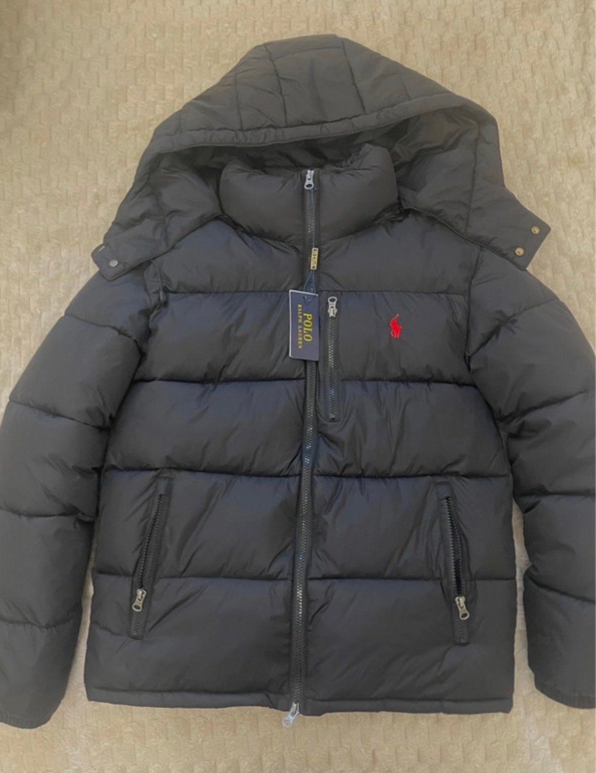 Polo Ralph Lauren donsjas zwart maat M, Ophalen of Verzenden, Nieuw, Maat 46 (S) of kleiner, Zwart