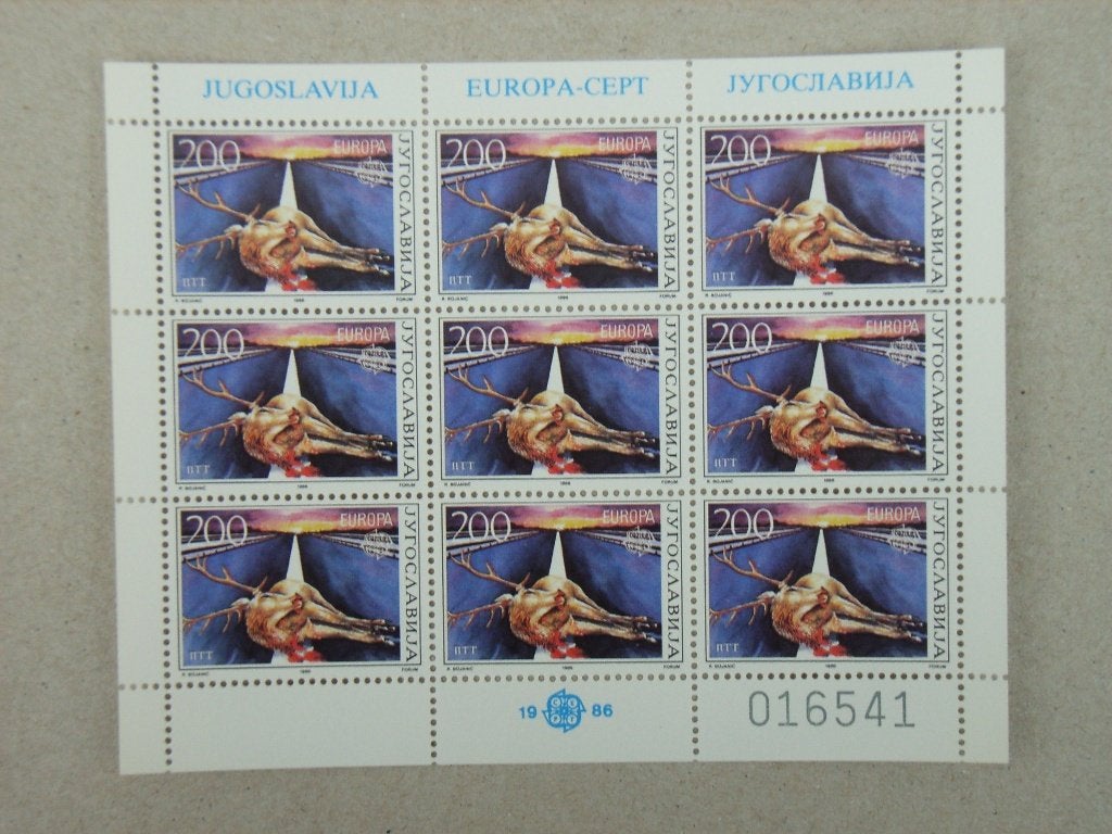 BL    Joegoslavie Blokken 2156-2157 Pf, Ophalen of Verzenden, Joegoslavië, Postfris