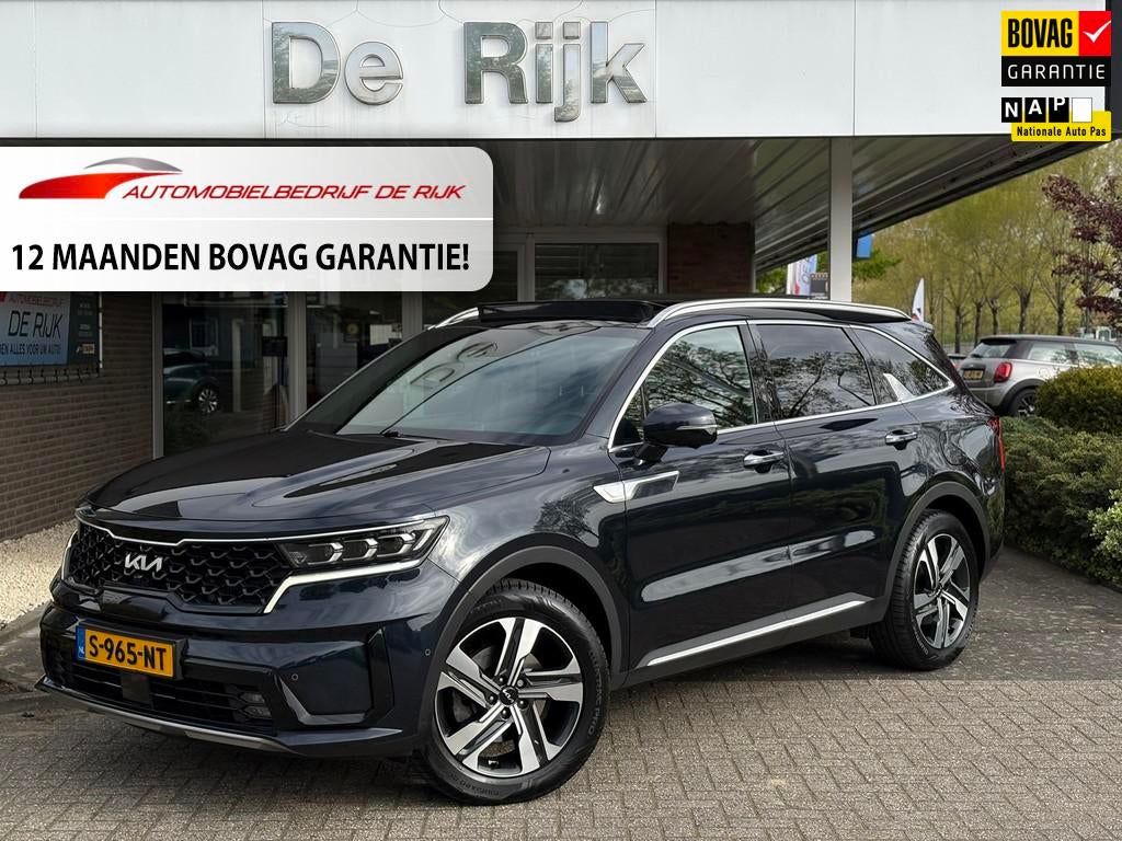 Kia Sorento 1.6 T-GDI Hybrid 2WD ExecutiveLine 5p. | Pano, L, 1716 kg, Gebruikt, 4 cilinders, Blauw