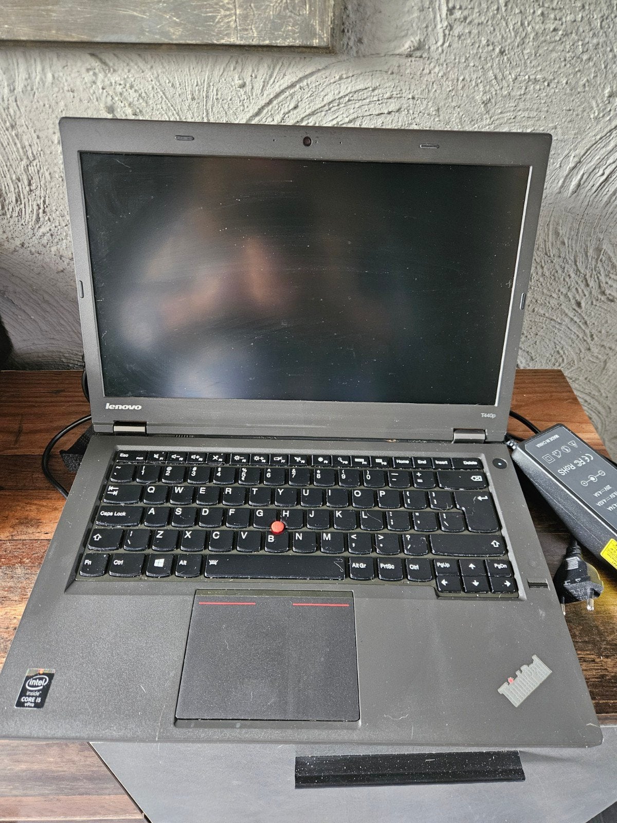 Vintage Lenovo ThinkPad T440p Intel Core i5 Laptop, Intel Core i5 vPro, Gebruikt, 2 tot 3 Ghz, Qwerty