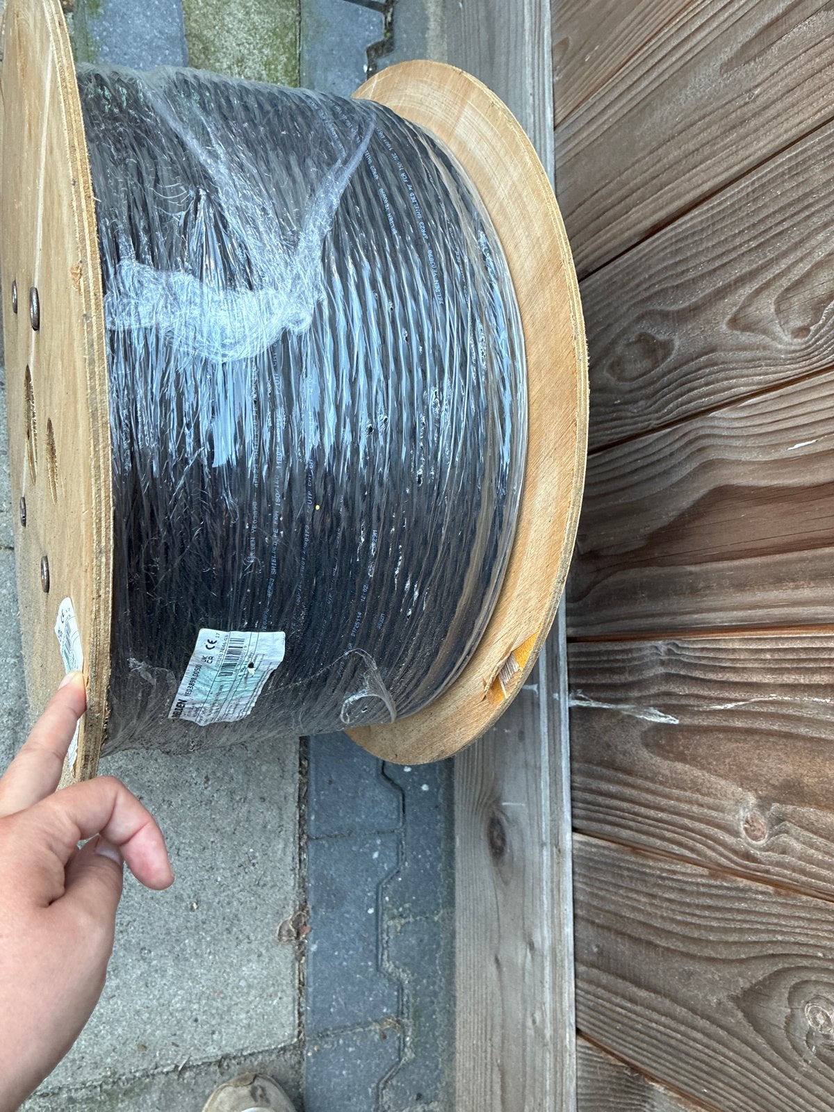 500m Belden F/UTP Cat6a PE Internetkabel (Nieuw), Ophalen, Nieuw