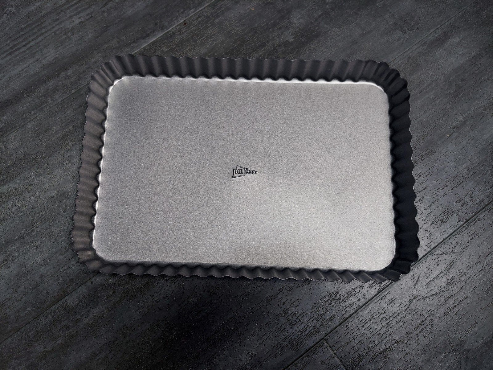 Patisse bakvorm met losse bodem, rechthoekig, Ophalen of Verzenden, Nieuw, Zilver