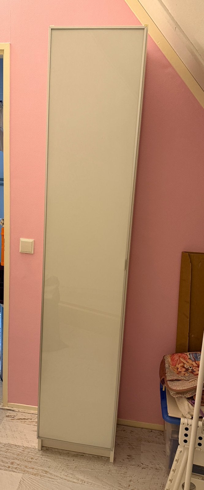 Ikea Billy oxberg kast met mat glazen deur MORLIDEN!, Ophalen, Minder dan 50 cm, Met deur(en), 200 cm of meer