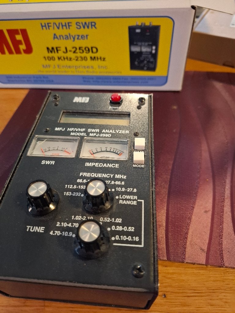 MFJ Analyzer, Ophalen of Verzenden, Zo goed als nieuw