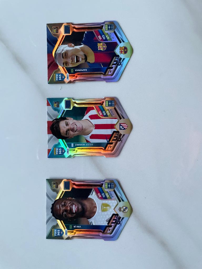 Panini voetbalkaartjes jewels 3 stuks, Ophalen, Zo goed als nieuw, Meerdere plaatjes