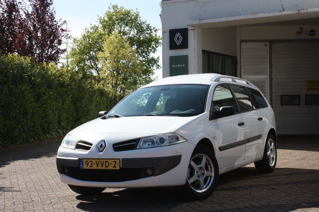 Renault MEGANE 1.5 dCi Business Line 105 Pk 6 bak Marge Van, Auto's, Bestelauto's, Renault, Lichtsensor, Wit, Origineel Nederlands