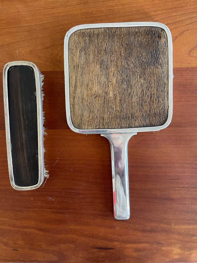 Antiek zilveren kapset uit 1932, Berlijn met glazen potje, Antiek en Kunst, Antiek | Goud en Zilver, Ophalen of Verzenden, Zilver