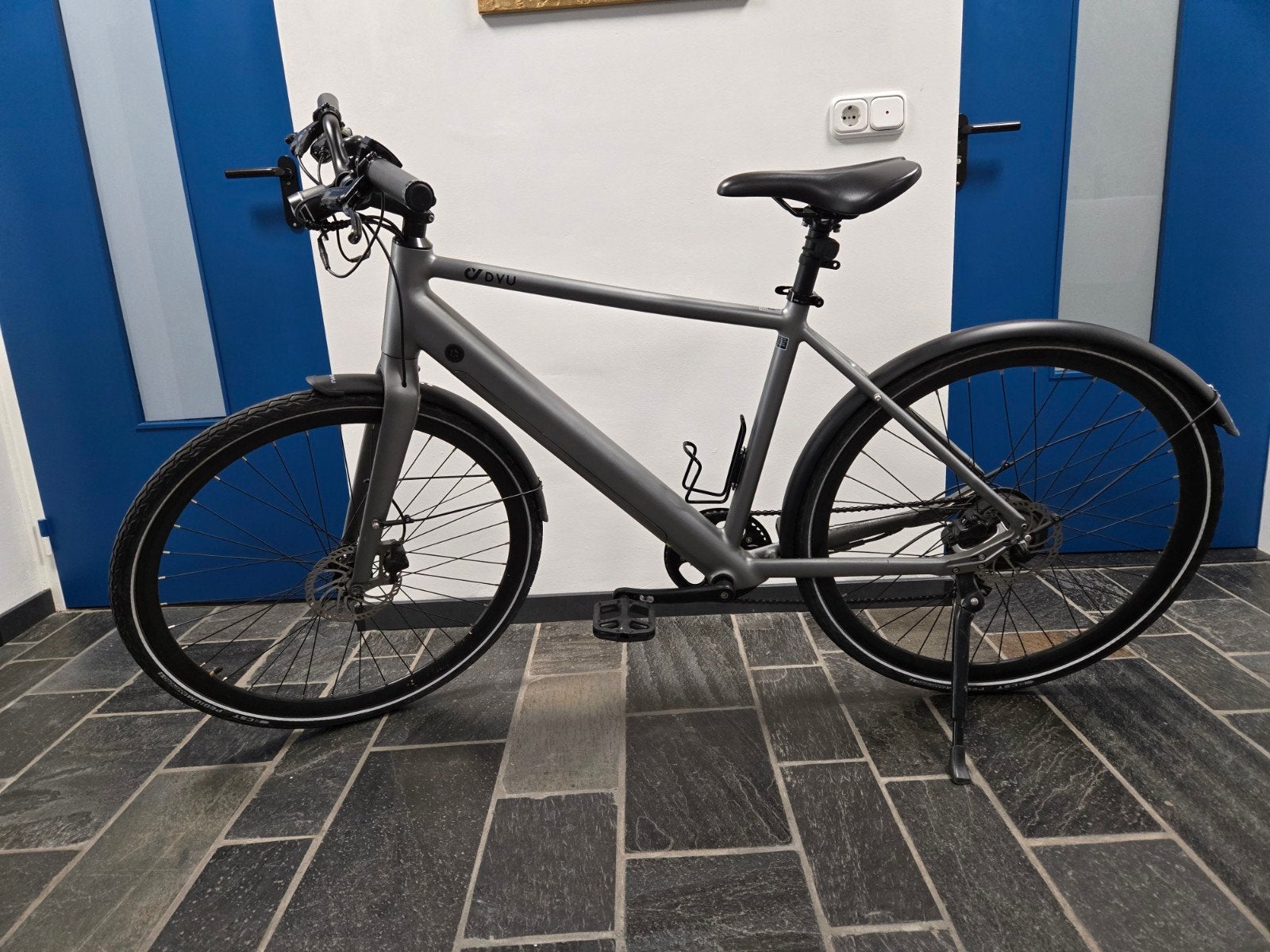 Dyu Fiets - Stijlvolle en Compacte E-bike, Fietsen en Brommers, Minder dan 30 km per accu, Gebruikt, Minder dan 47 cm, Ophalen