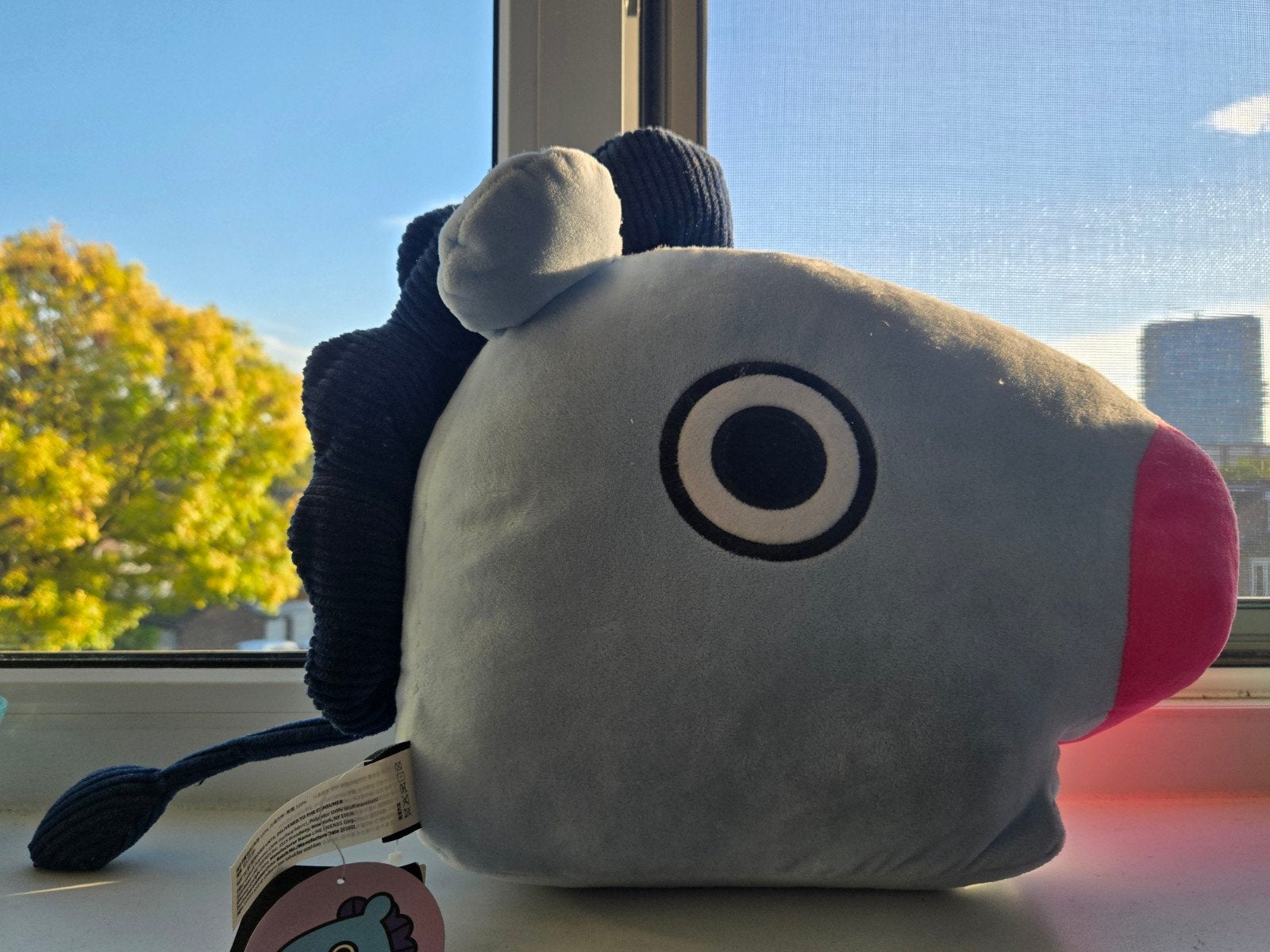 BT21 BTS Mang Knuffel, Paard, Overige merken, Overige karakters, Blauw