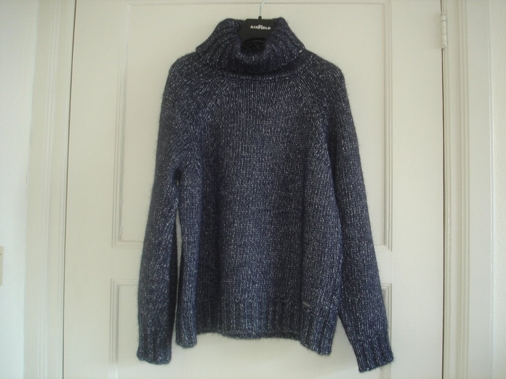 Peak Performance coltrui maat M katoen+ alpaca blauw-grijs, Maat 38/40 (M), Blauw, Peak Performance, Ophalen of Verzenden