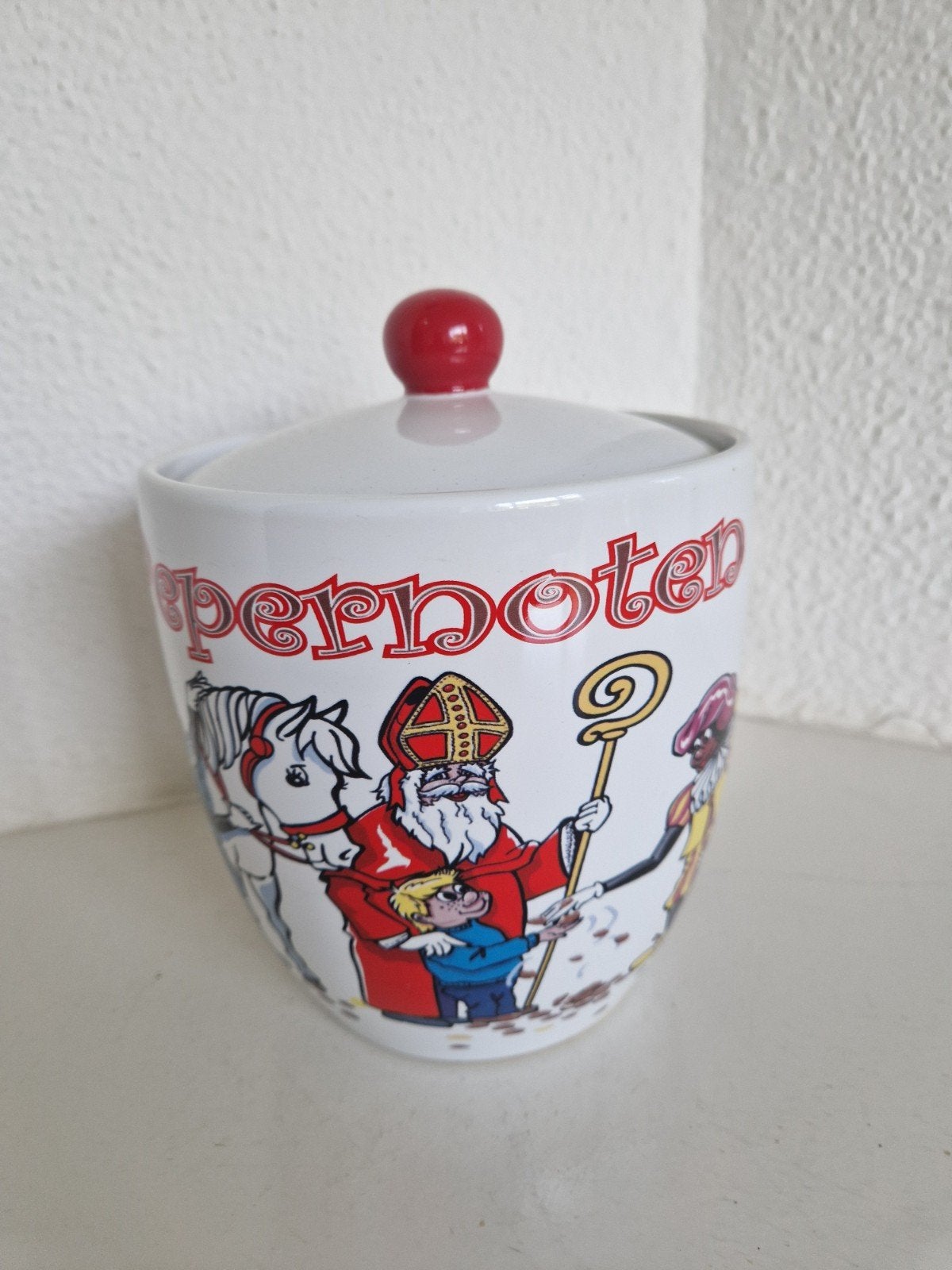 Vintage pepernoten pot jaren 70, Antiek en Kunst, Ophalen of Verzenden