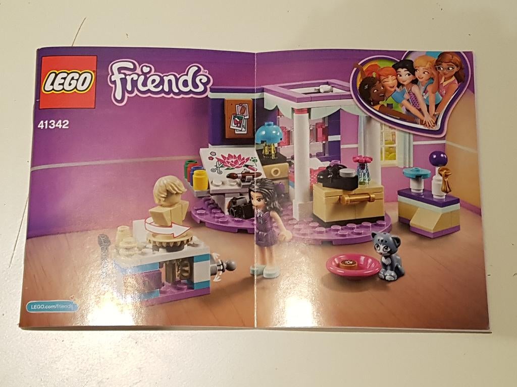 Lego Friends 41342 Emma's luxe slaapkamer, Compleet, Lego, Friends, Ophalen of Verzenden