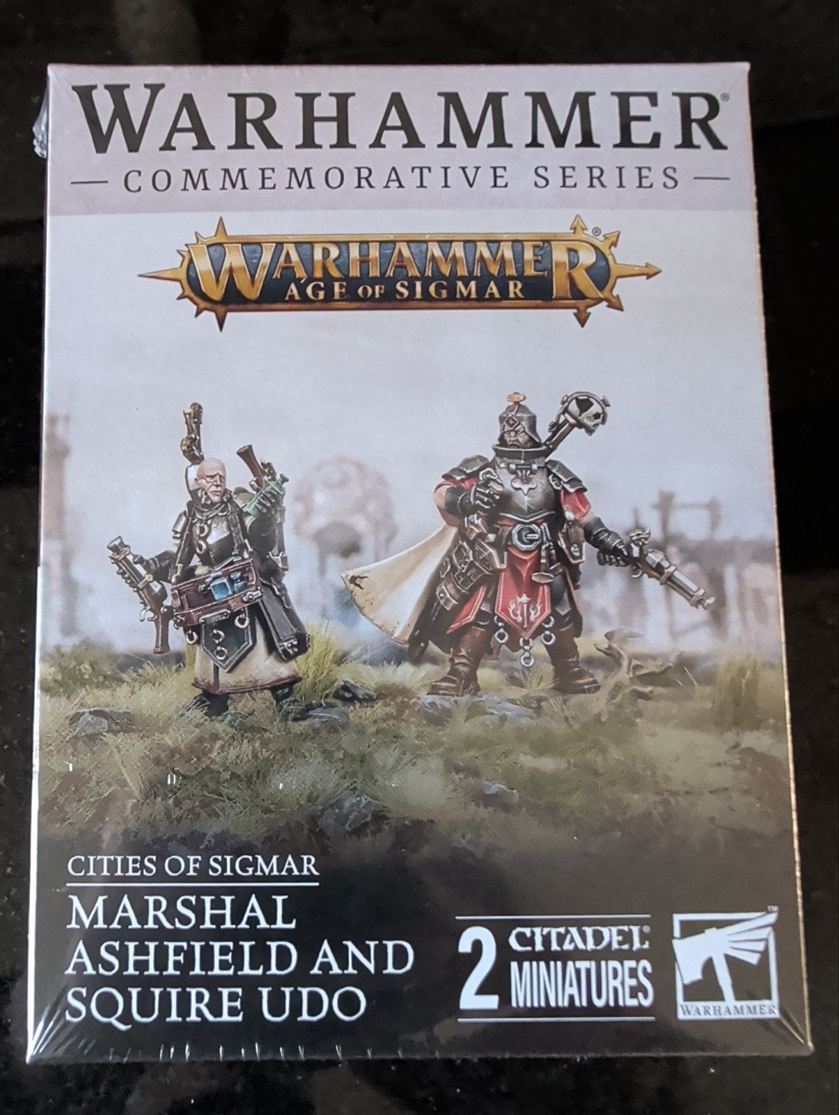 cities of sigmar: Marshal Ashfield and Squire Udo, Hobby en Vrije tijd, Ophalen of Verzenden, Nieuw, Warhammer, Figuurtje(s)