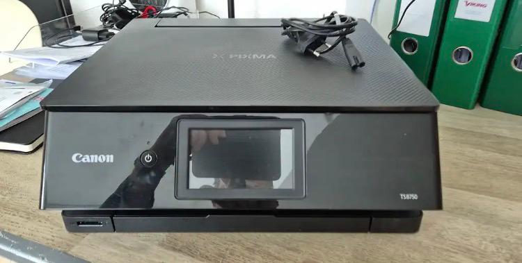 Canon Pixma TS8050 All-in-one printer met Wi-Fi, Computers en Software, Printers, Gebruikt, All-in-one, Inkjetprinter, Kleur printen