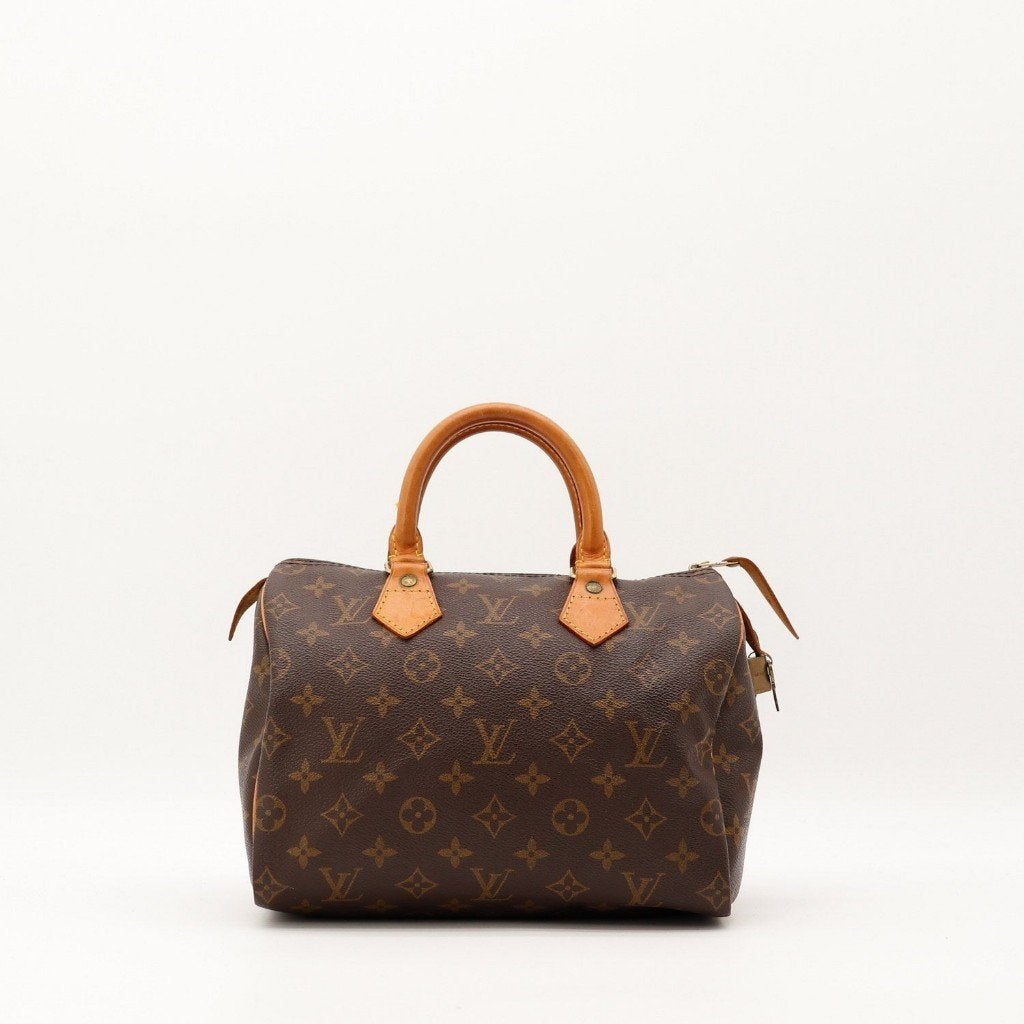 Louis Vuitton Speedy 25 25x19x15 cm handtas, Verzenden, Gebruikt, Bruin, Handtas