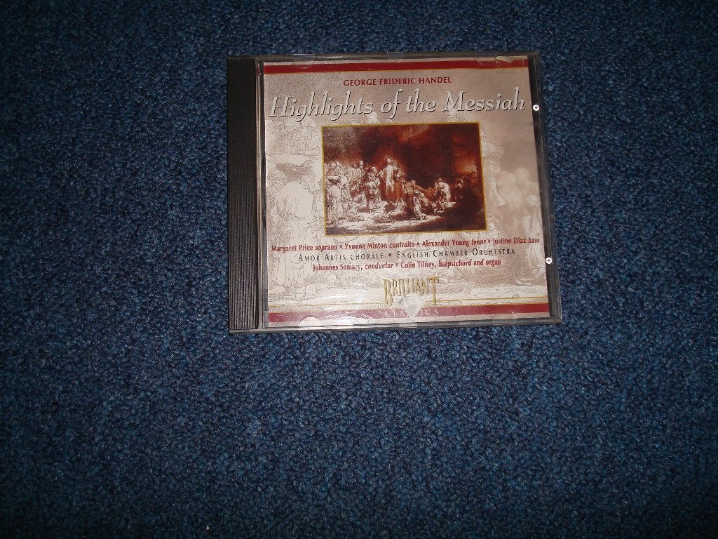 Cd George Frideric Händel - Highlights Of The Messiah, Ophalen, Gebruikt, Opera of Operette, Barok