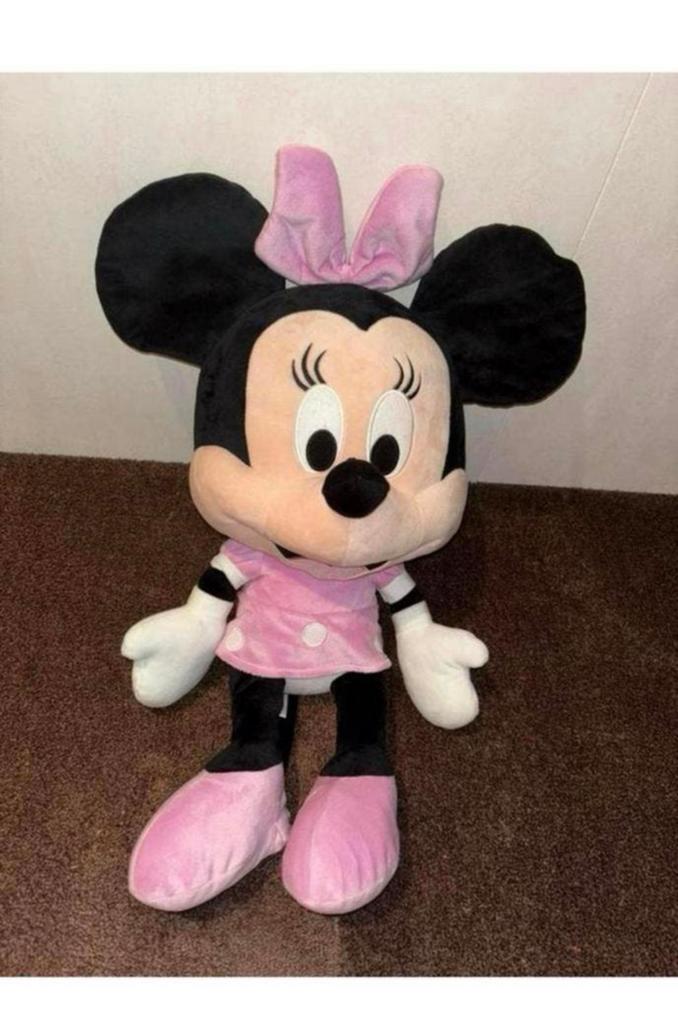 Grote Minnie Mouse knuffel - Disney, Kinderen en Baby's, Speelgoed | Knuffels en Pluche, Disney, Overige typen, Nieuw, Zwart