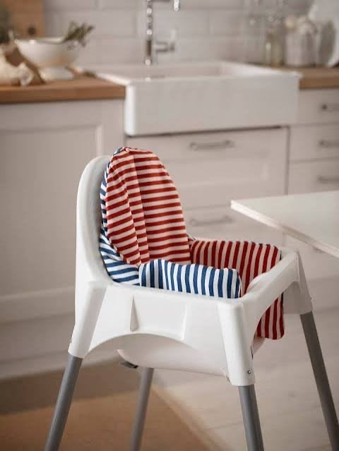 Ikea Antilop kinderstoel met kussen, Ophalen, Gebruikt, Overige typen, Afneembaar eetblad