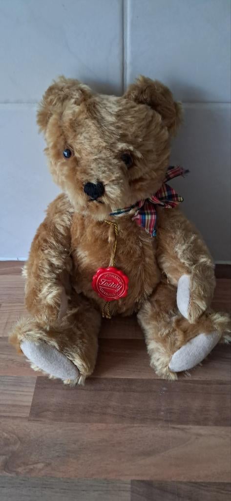 Hermann Teddy Original knuffelbeer, Verzamelen, Beren en Cherished Teddies, Ophalen of Verzenden, Zo goed als nieuw, Stoffen beer