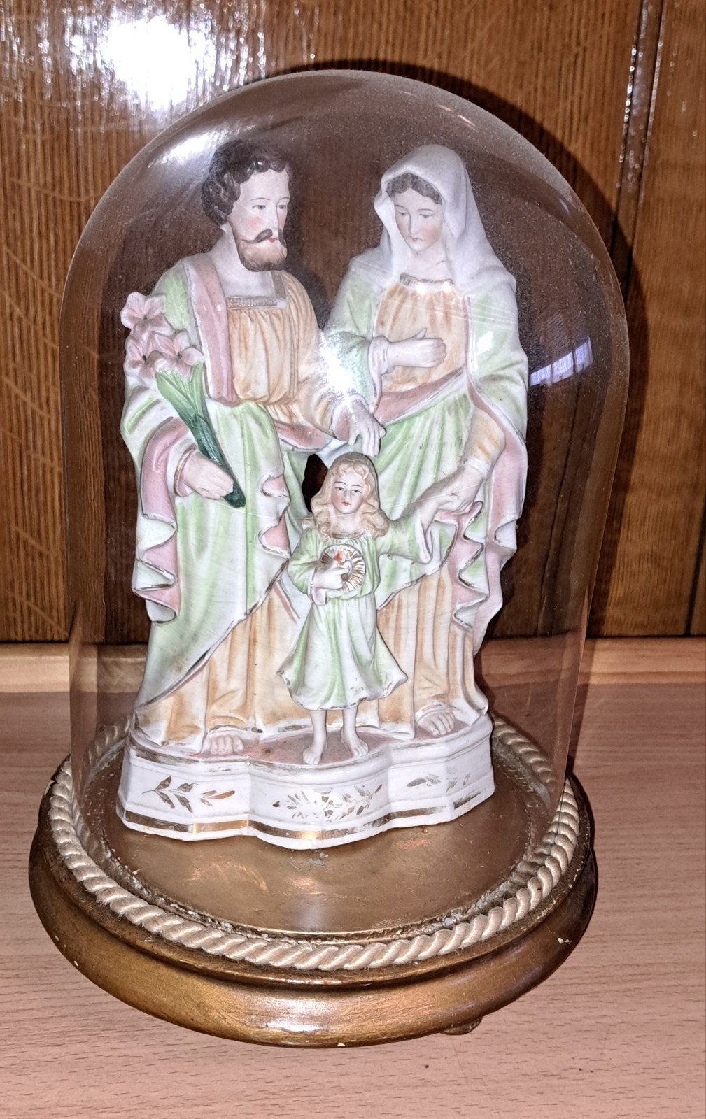 stolp glazen stolpen heilige familie, Ophalen