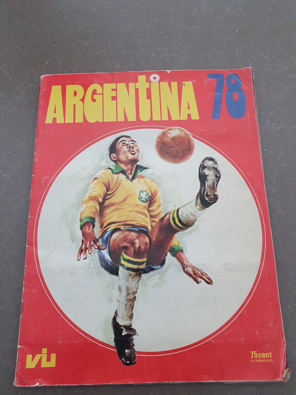 Vanderhout Argentina 78 compleet album, Verzamelen, Ophalen of Verzenden, Zo goed als nieuw, Buitenlandse clubs, Boek of Tijdschrift