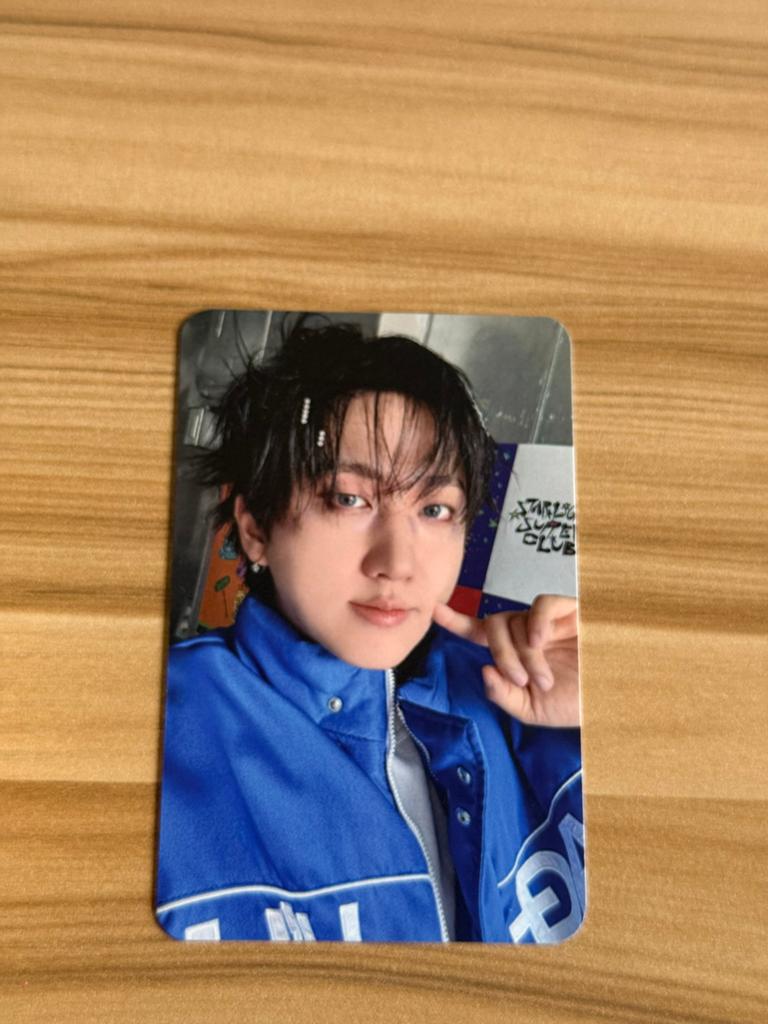 Stray Kids Changbin photo card starlight supper club, Ophalen of Verzenden, Zo goed als nieuw, Foto of Kaart