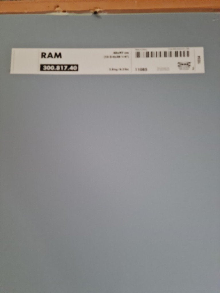Ikea spiegel RAM, Huis en Inrichting, Woonaccessoires | Spiegels, Ophalen, Minder dan 50 cm, 100 tot 150 cm, Zo goed als nieuw